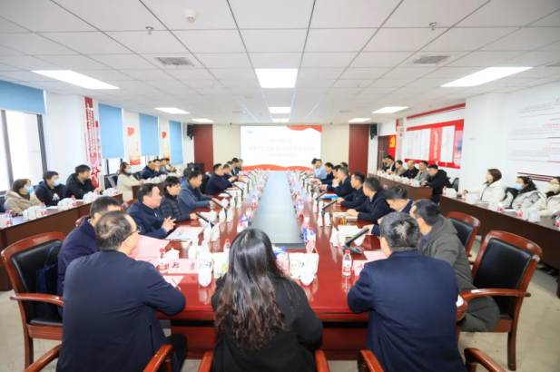 河南省省直機關后勤保障中心高海書記一行蒞臨花花牛乳業(yè)集團參觀調(diào)研